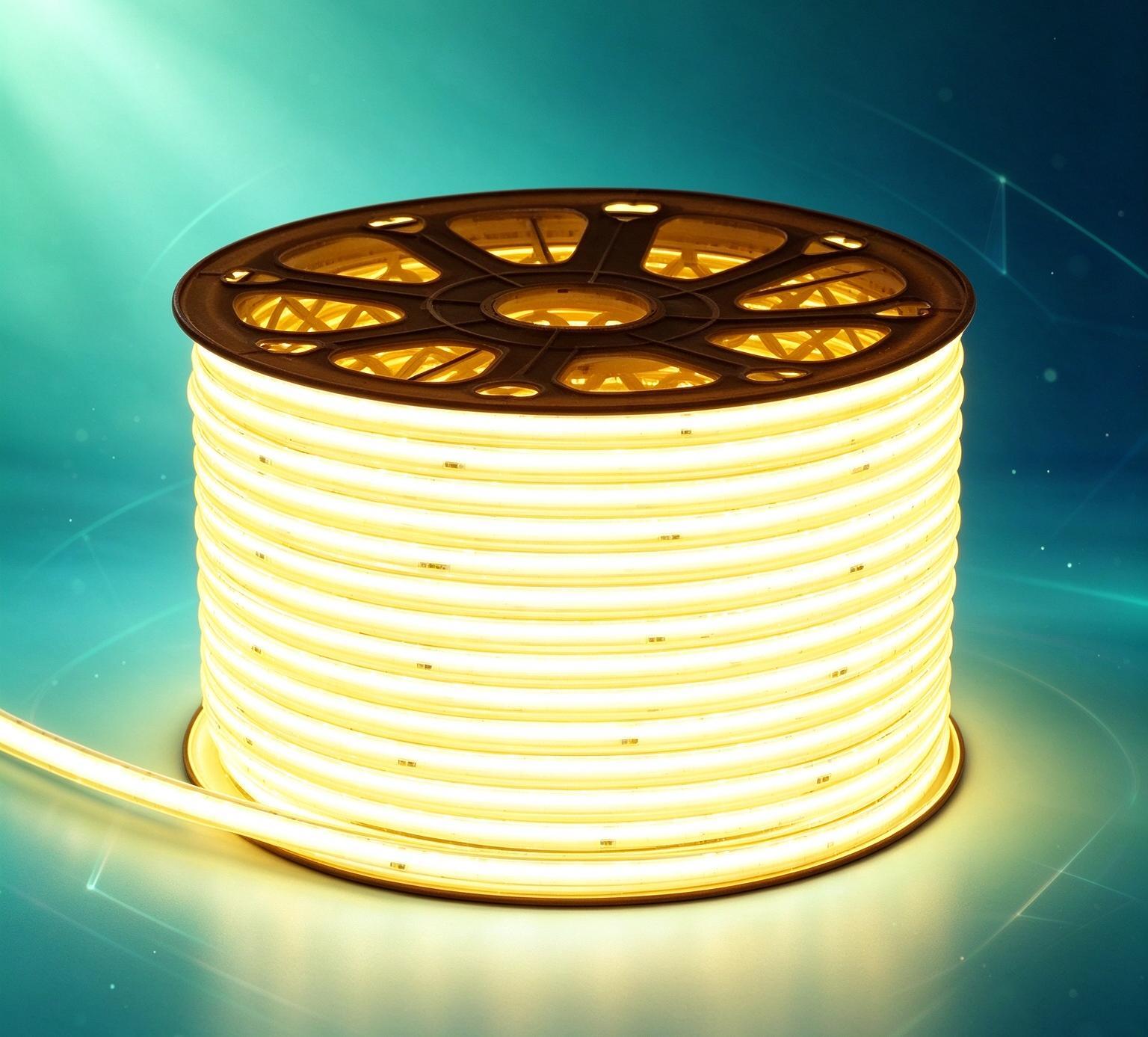 High voltage COB strip